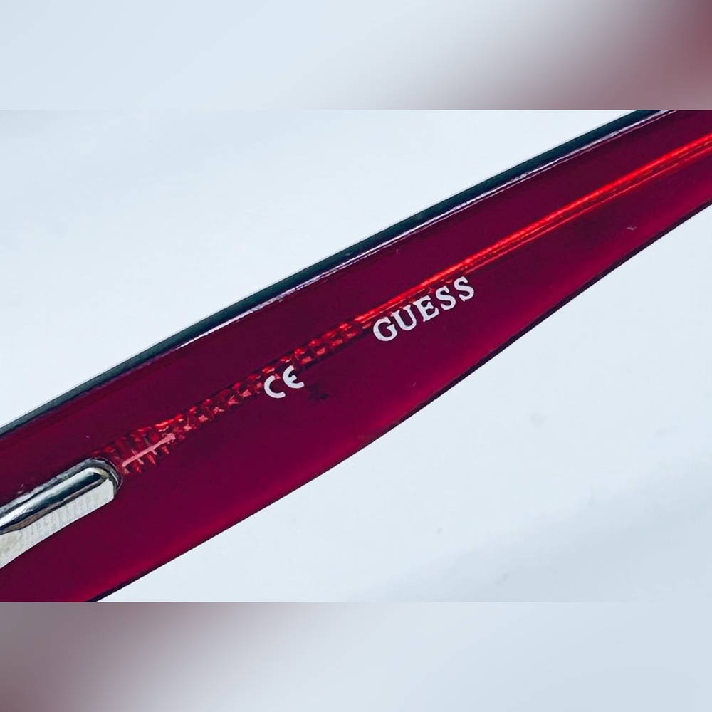 Guess GU1439 Purple Burgundy Oval Sunglasses Frames Only - Picture 7 of 8